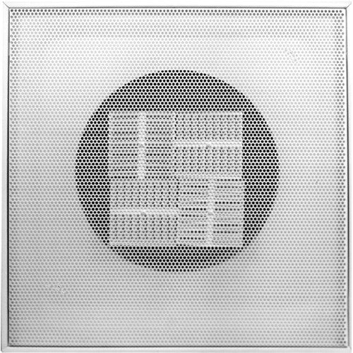 METALAIRE - 7500-6 Perforated Face T-Bar Lay-In Diffuser Round Neck